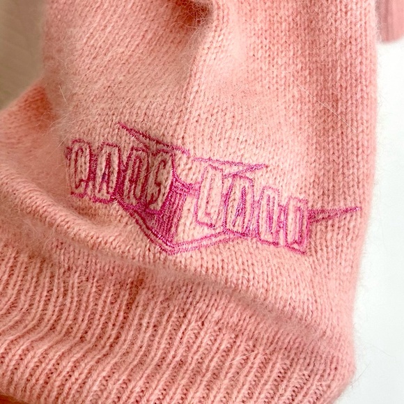 Cotton Concept Pink angora blend cardigan Flo’s Cafe button up size 3X - Picture 4 of 6